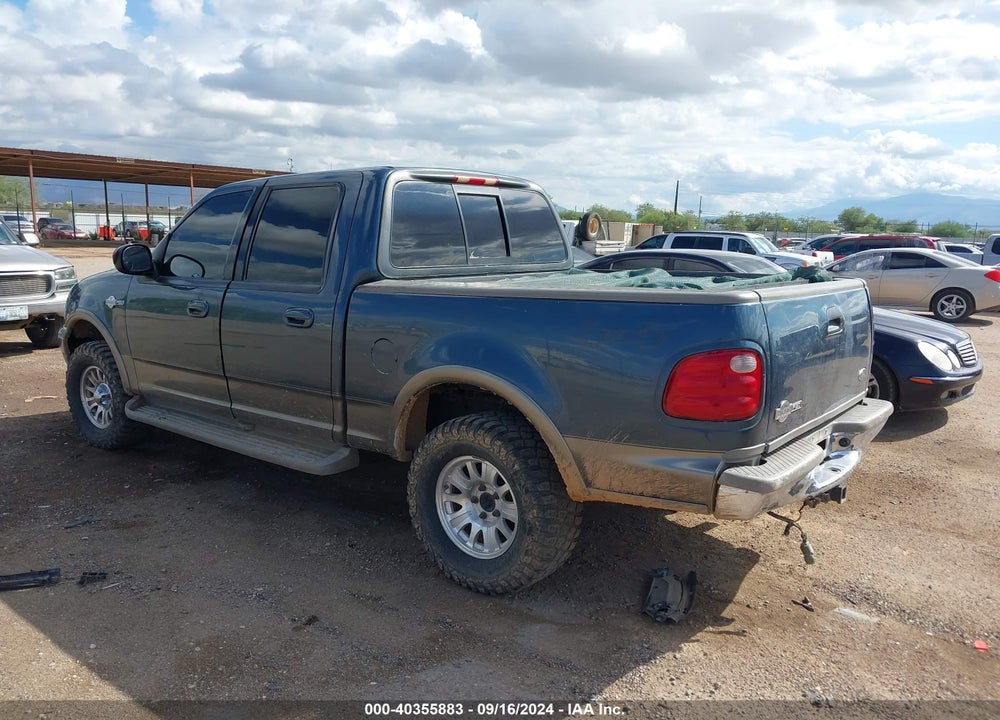 2002 FORD F-150 LARIAT/XLT VIN: 1FTRW08L62KD62555
