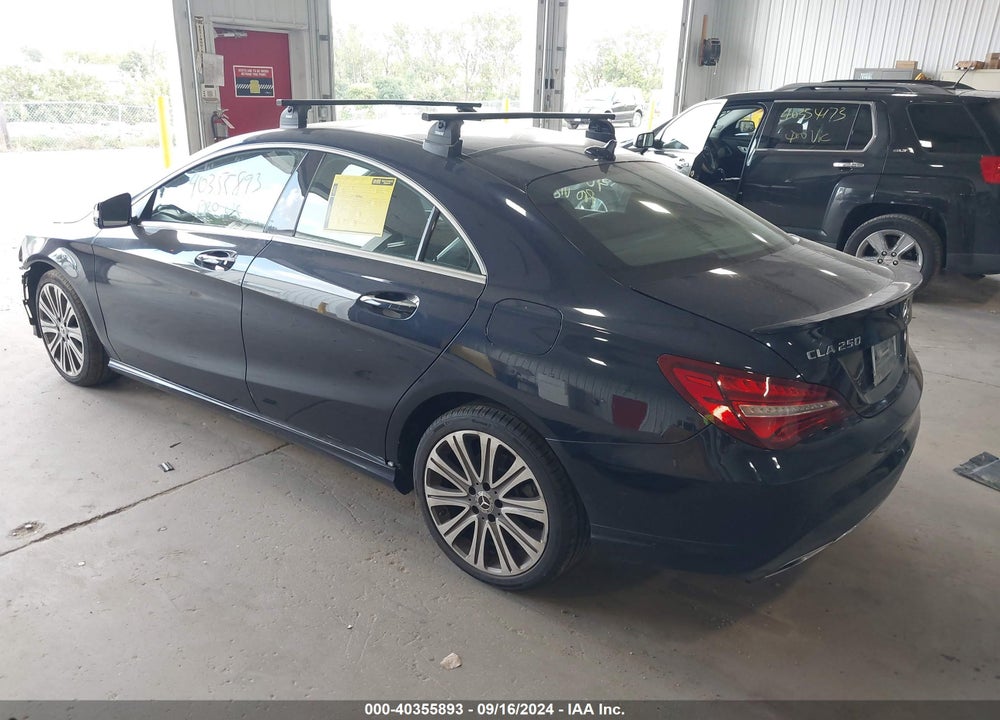 2018 MERCEDES-BENZ CLA 250 4MATIC VIN: WDDSJ4GB8JN596506