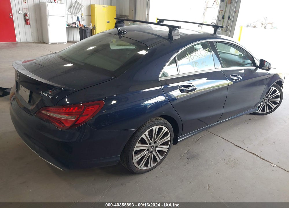 2018 MERCEDES-BENZ CLA 250 4MATIC VIN: WDDSJ4GB8JN596506