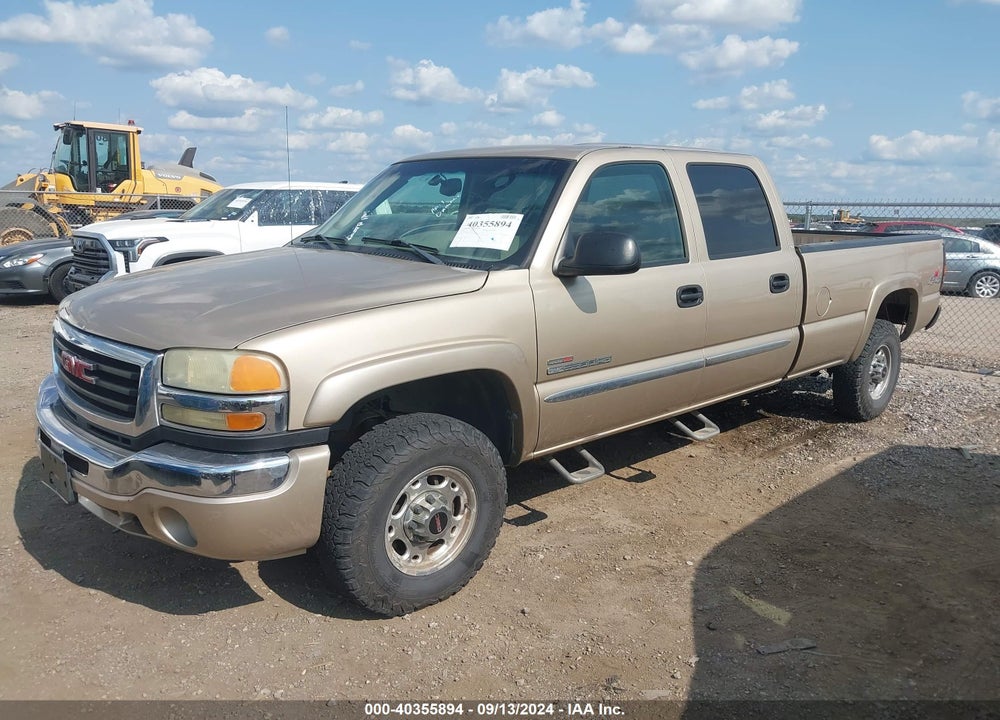2004 GMC SIERRA 2500HD SLE VIN: 1GTHK231X4F173122