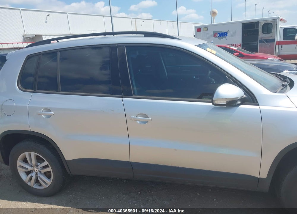 2016 VOLKSWAGEN TIGUAN S VIN: WVGAV7AX9GW596397