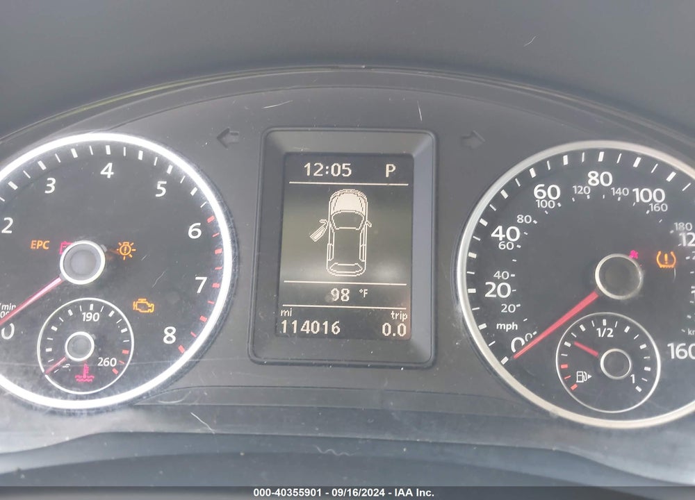 2016 VOLKSWAGEN TIGUAN S VIN: WVGAV7AX9GW596397