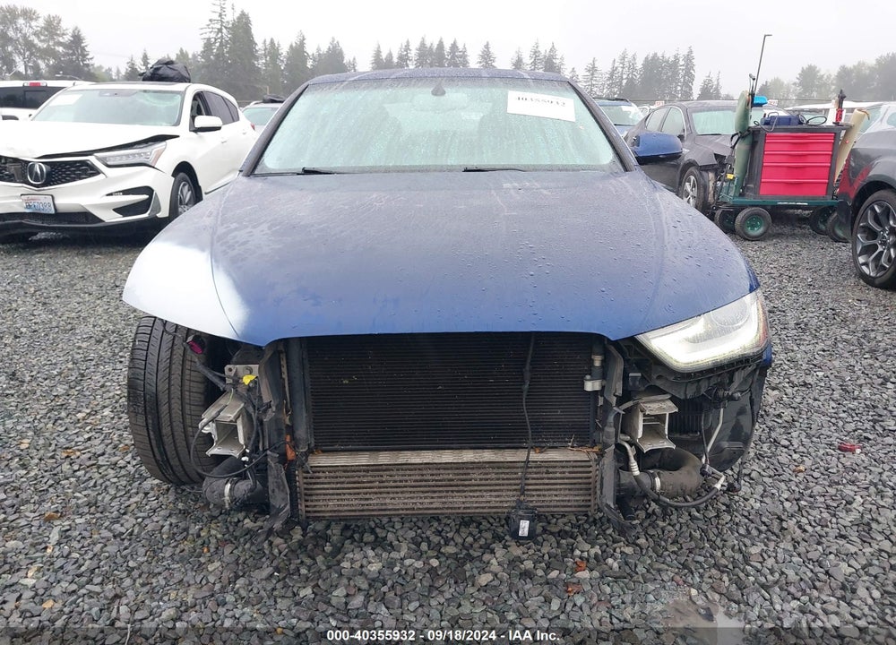 2014 AUDI A4 2.0T PREMIUM VIN: WAUHFAFLXEA004368