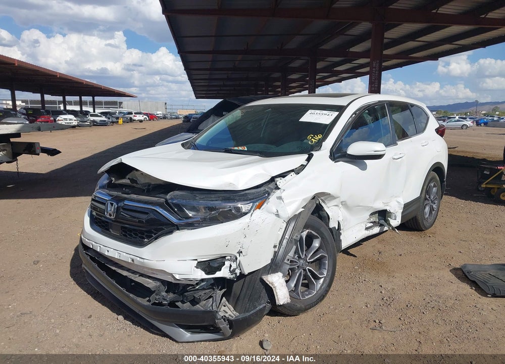 2021 HONDA CR-V 2WD EX VIN: 2HKRW1H51MH403201