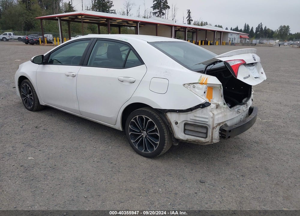 2015 TOYOTA COROLLA S PLUS VIN: 5YFBURHE0FP360689