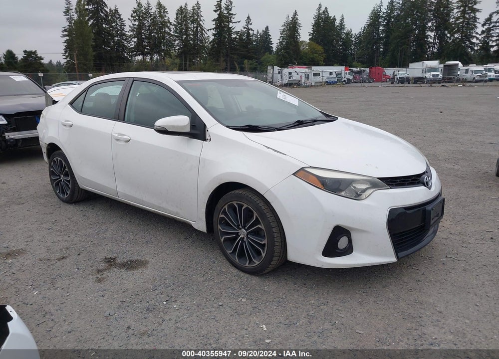 2015 TOYOTA COROLLA S PLUS VIN: 5YFBURHE0FP360689