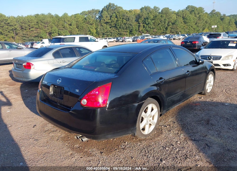 2004 NISSAN MAXIMA 3.5 SE VIN: 1N4BA41E34C817674