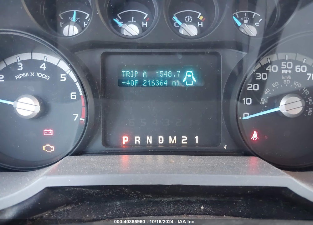 2013 FORD F-250 XL VIN: 1FT7X2A6XDEA13601