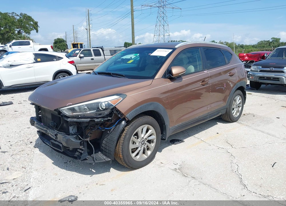 2016 HYUNDAI TUCSON ECO VIN: KM8J3CA29GU044624