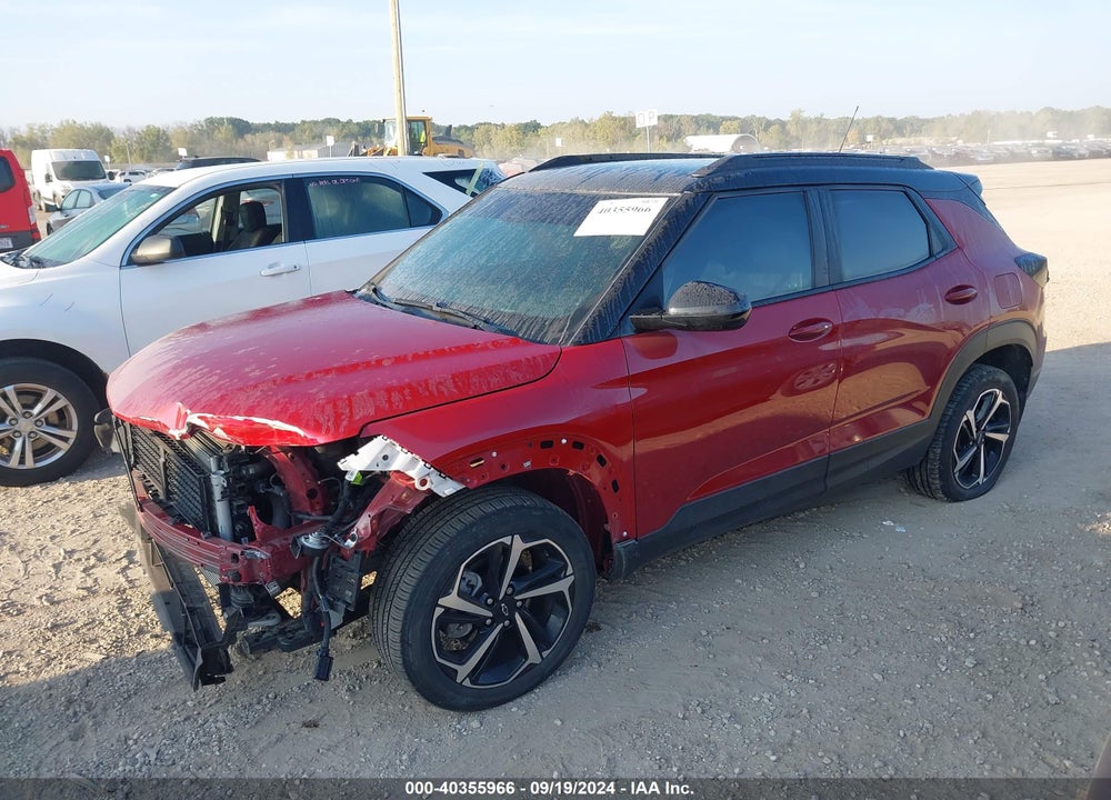 2021 CHEVROLET TRAILBLAZER VIN: KL79MUSL4MB099522