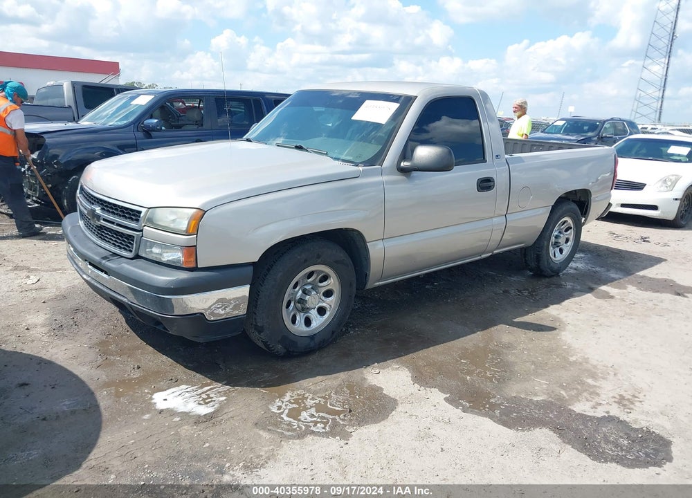 2007 CHEVROLET SILVERADO 1500 CLASSIC LS VIN: 1GCEC14XX7Z193757