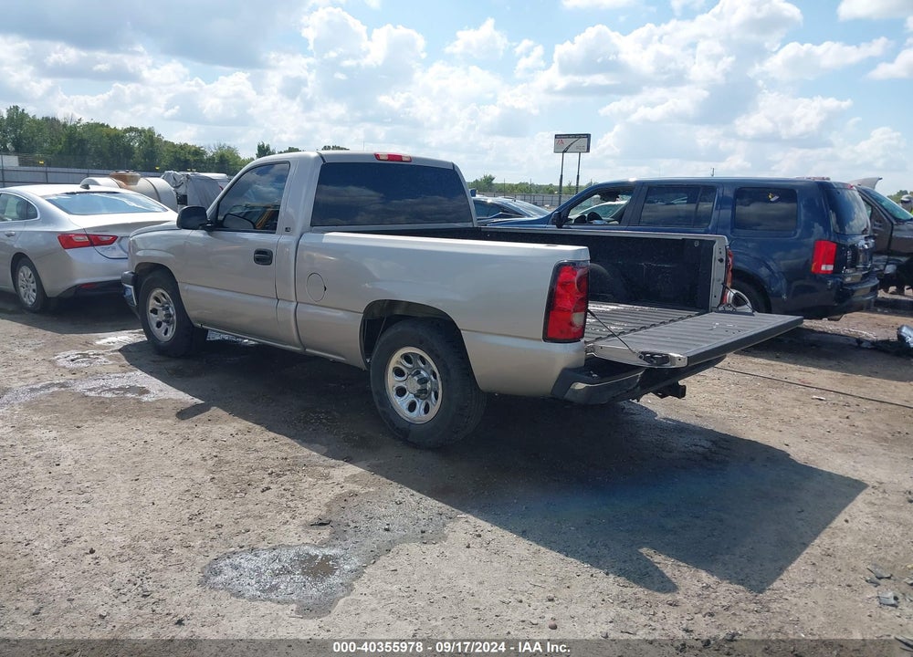 2007 CHEVROLET SILVERADO 1500 CLASSIC LS VIN: 1GCEC14XX7Z193757