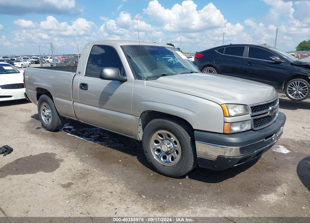 2007 CHEVROLET SILVERADO 1500 CLASSIC LS VIN: 1GCEC14XX7Z193757
