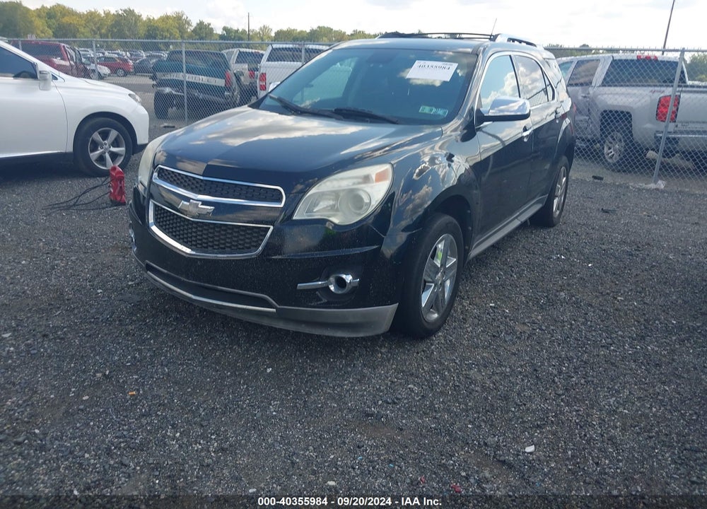 2012 CHEVROLET EQUINOX LTZ VIN: 2GNFLGEK2C6157522