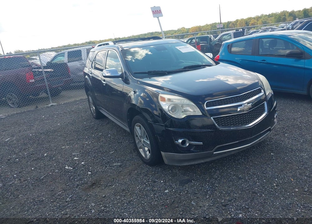 2012 CHEVROLET EQUINOX LTZ VIN: 2GNFLGEK2C6157522