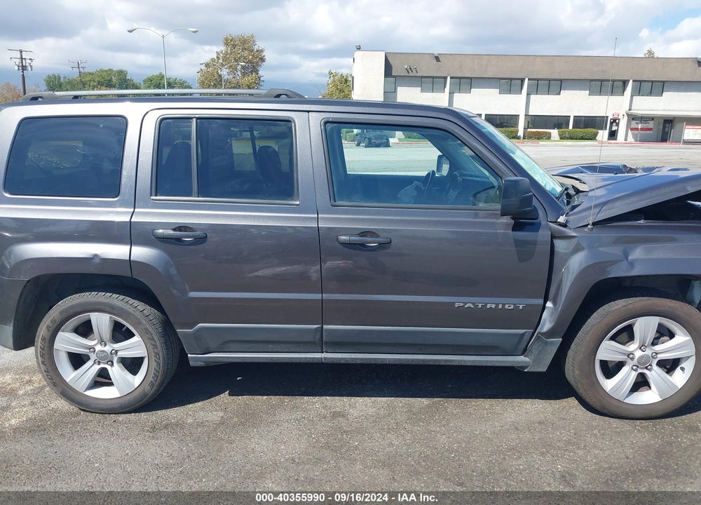 2017 JEEP PATRIOT LATITUDE FWD VIN: 1C4NJPFA1HD209263