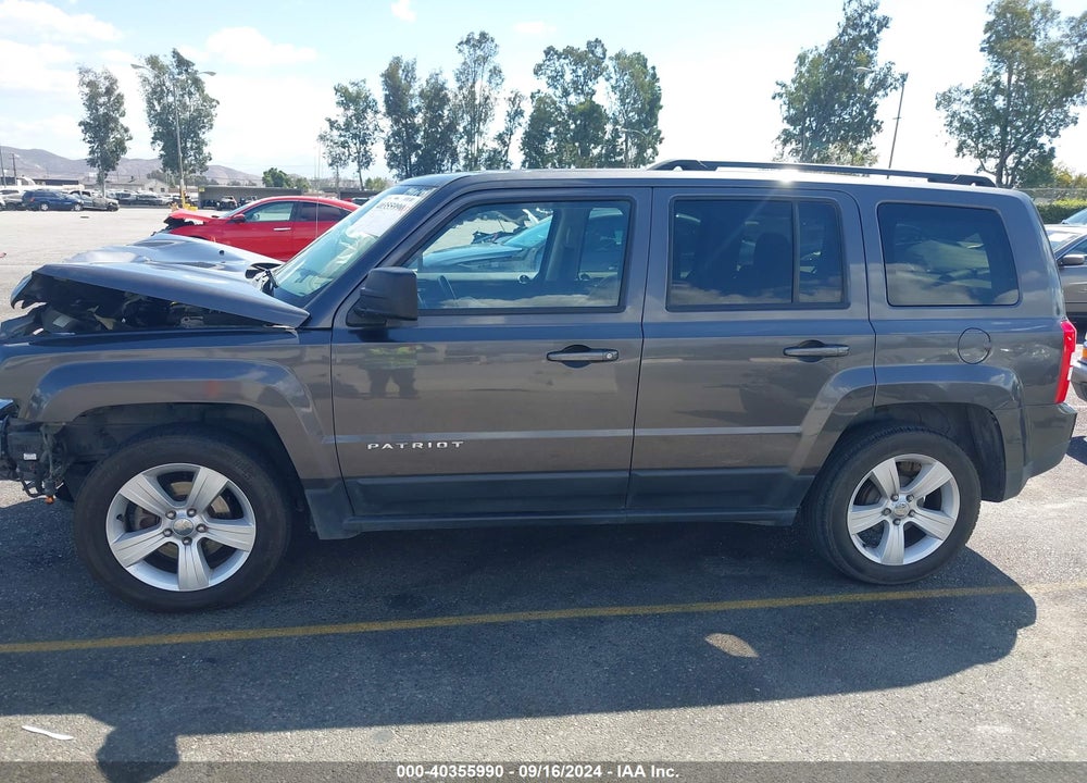 2017 JEEP PATRIOT LATITUDE FWD VIN: 1C4NJPFA1HD209263