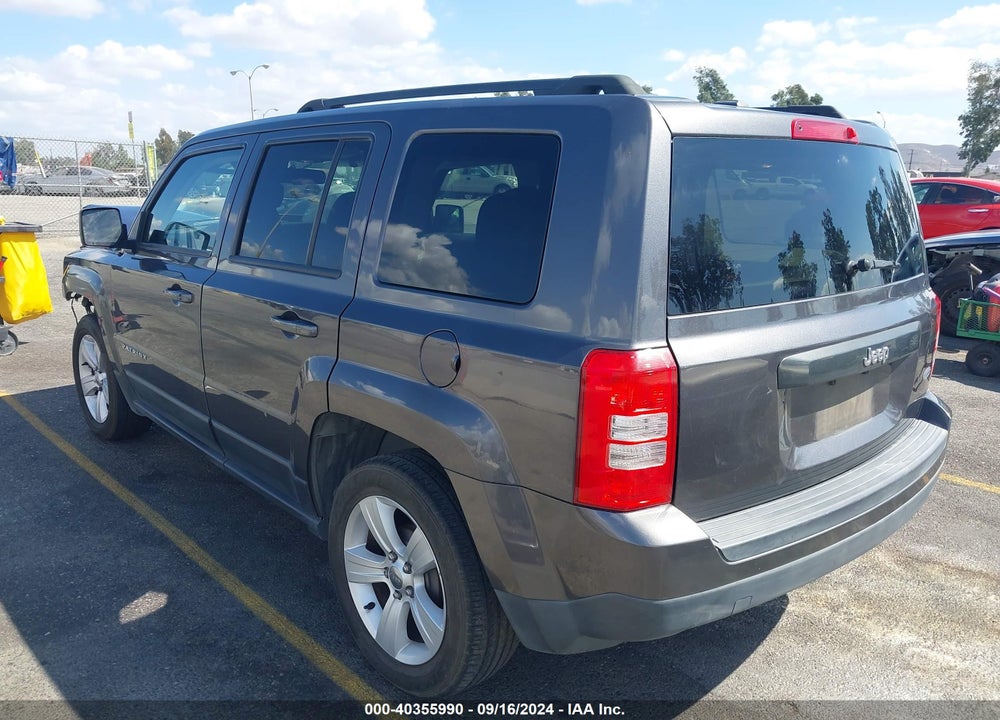 2017 JEEP PATRIOT LATITUDE FWD VIN: 1C4NJPFA1HD209263