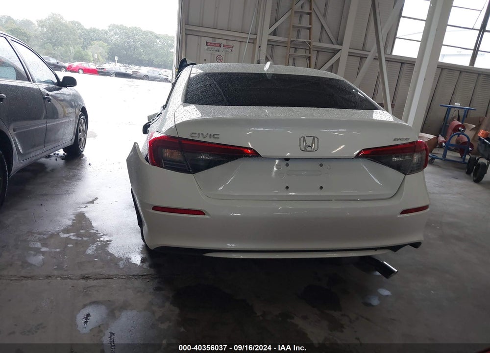 2022 HONDA CIVIC SPORT VIN: 2HGFE2F58NH566390