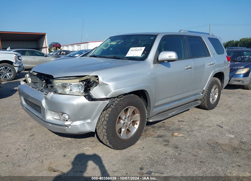 2011 TOYOTA 4RUNNER SR5 V6 VIN: JTEZU5JR3B5029922