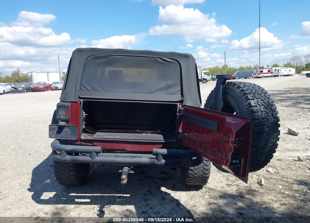 2010 JEEP WRANGLER SPORT VIN: 1J4AA2D1XAL155813
