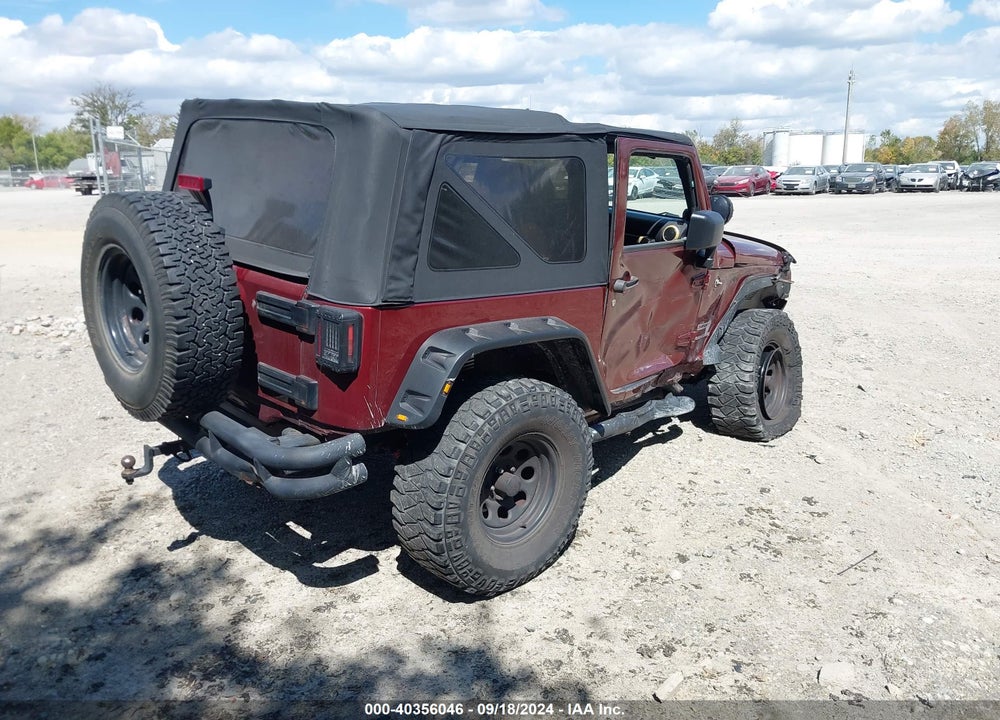 2010 JEEP WRANGLER SPORT VIN: 1J4AA2D1XAL155813