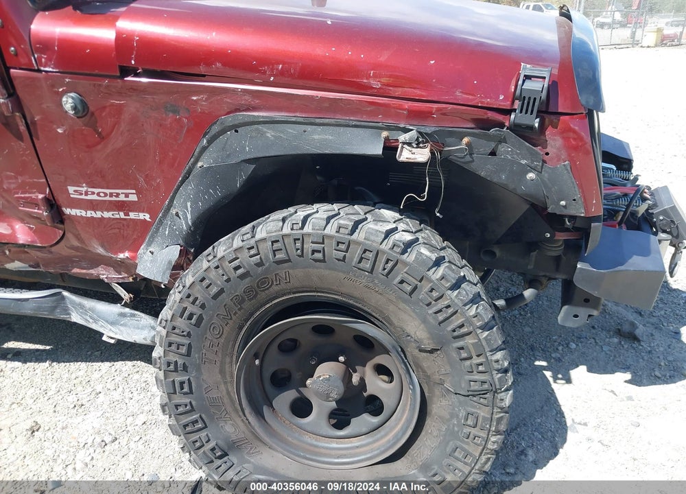 2010 JEEP WRANGLER SPORT VIN: 1J4AA2D1XAL155813