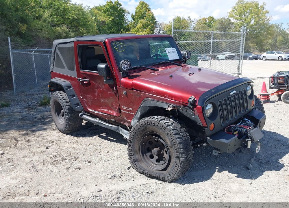 2010 JEEP WRANGLER SPORT VIN: 1J4AA2D1XAL155813
