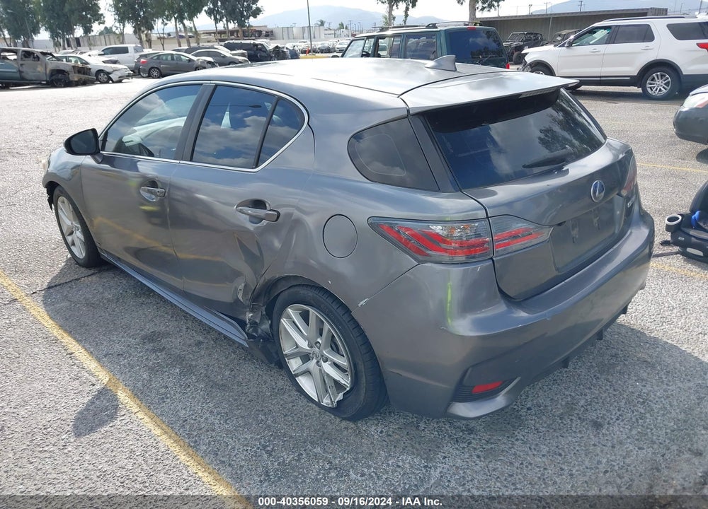 2014 LEXUS CT 200H HYBRID VIN: JTHKD5BH0E2207396