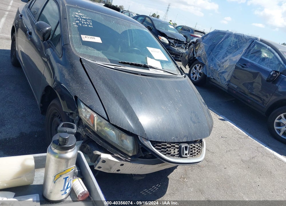 2014 HONDA CIVIC LX VIN: 19XFB2F55EE227458