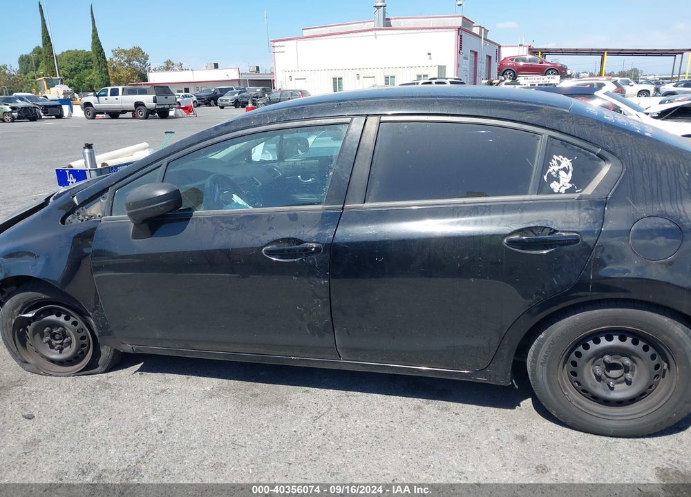 2014 HONDA CIVIC LX VIN: 19XFB2F55EE227458