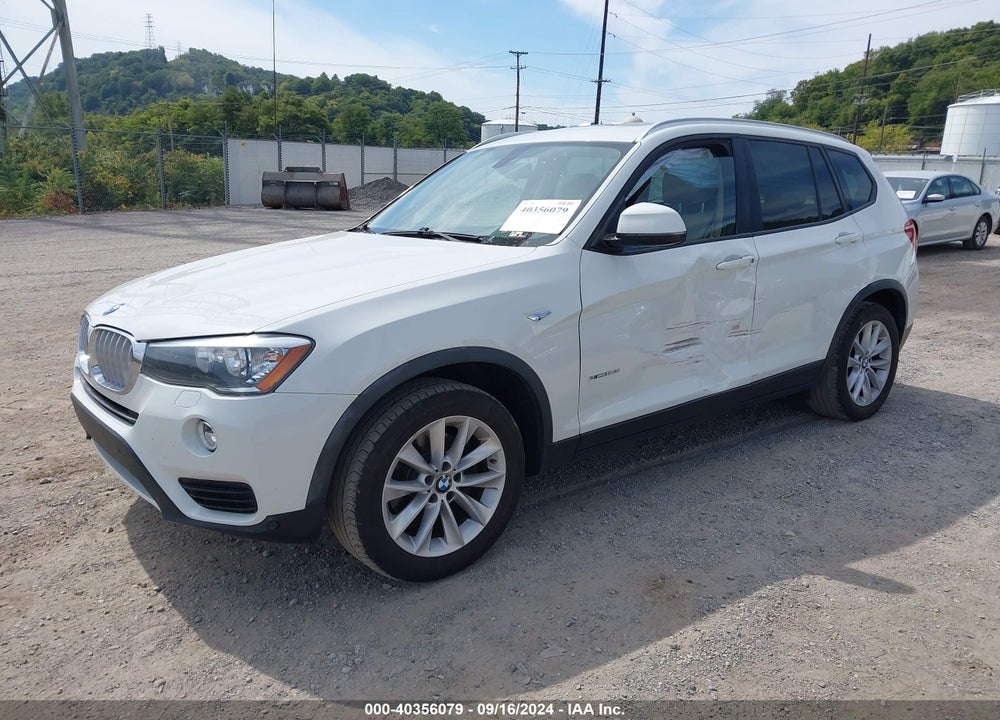 2016 BMW X3 XDRIVE28I VIN: 5UXWX9C51G0D74159