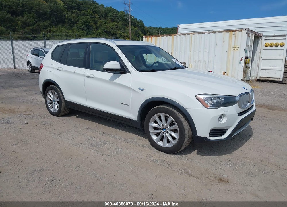 2016 BMW X3 XDRIVE28I VIN: 5UXWX9C51G0D74159