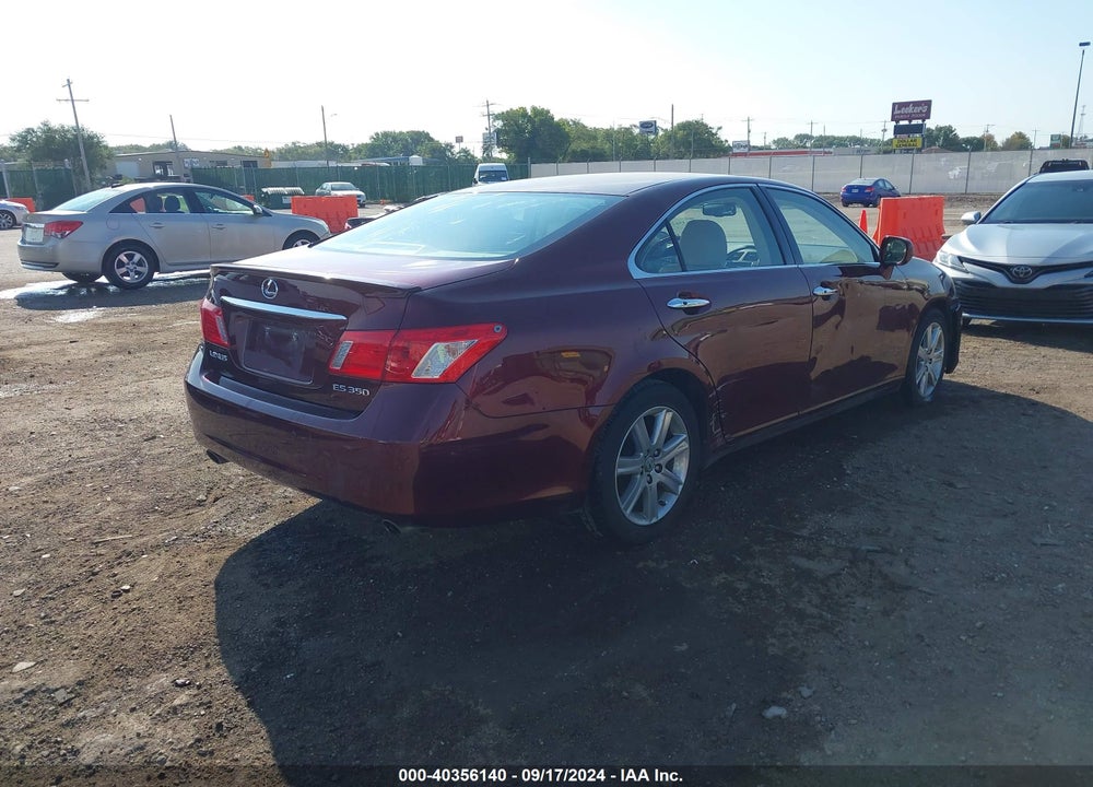 2007 LEXUS ES 350 VIN: JTHBJ46G672051095