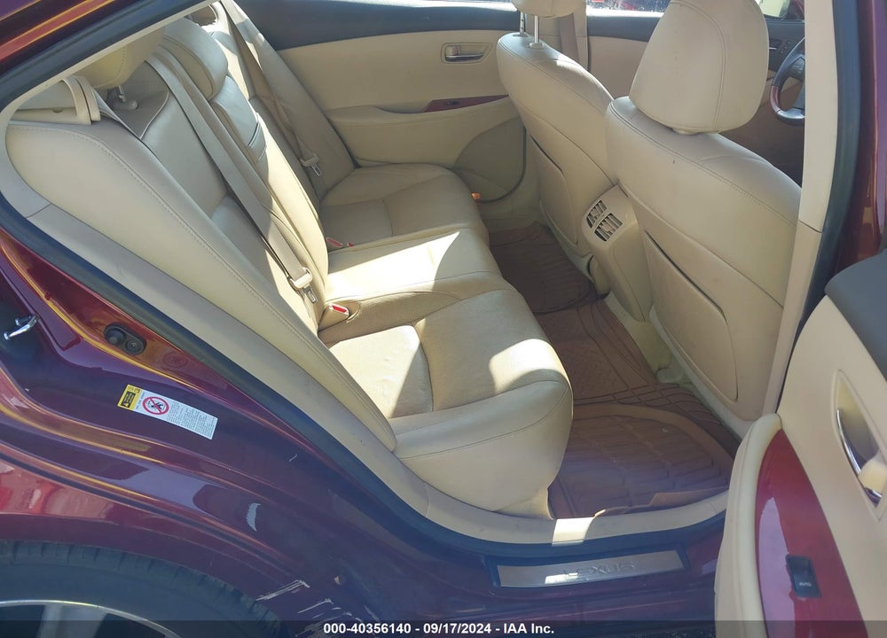 2007 LEXUS ES 350 VIN: JTHBJ46G672051095