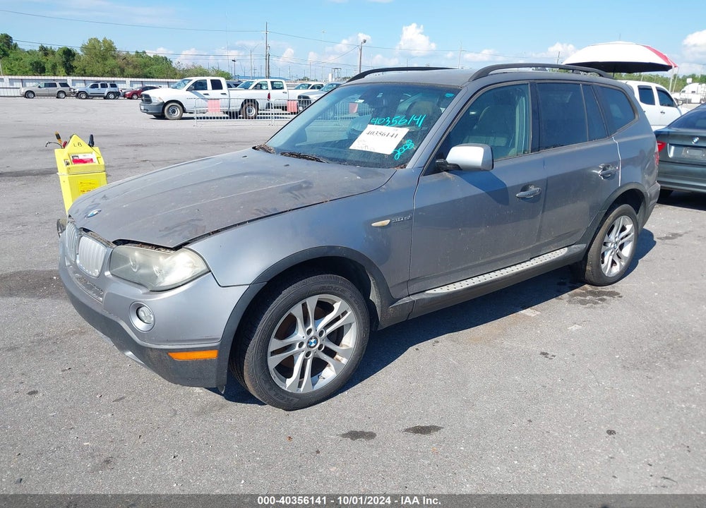 2008 BMW X3 3.0SI VIN: WBXPC93458WJ08909