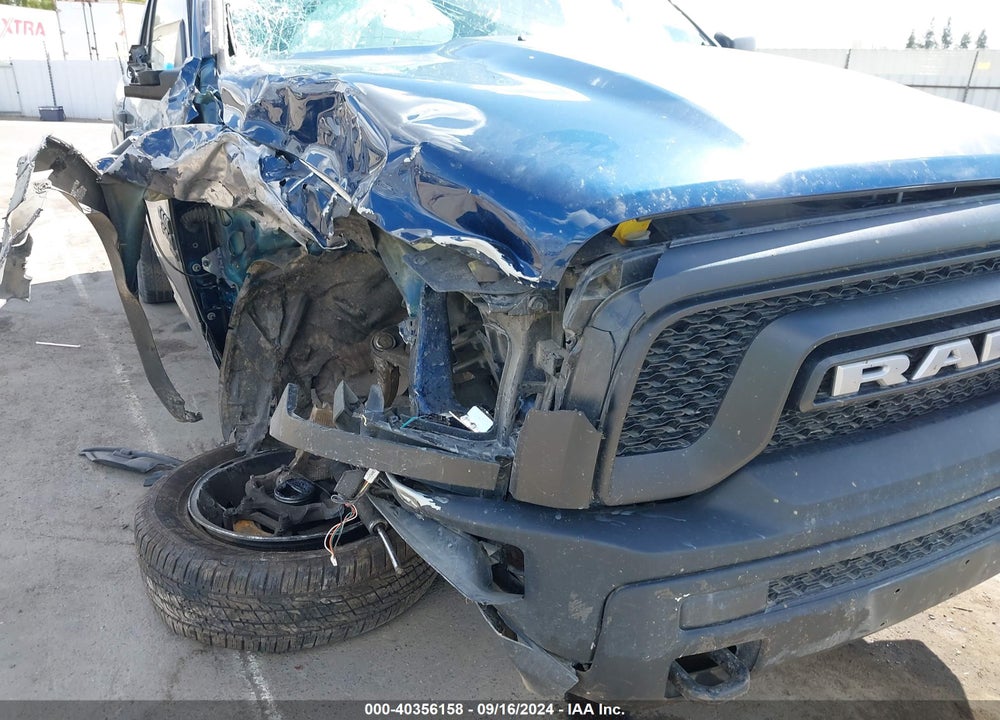 2021 RAM 1500 CLASSIC WARLOCK 4X4 5'7 BOX VIN: 1C6RR7LT7MS510715
