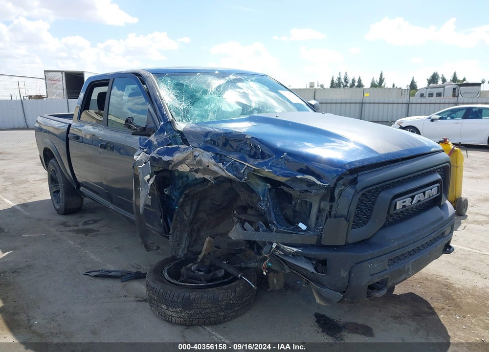 2021 RAM 1500 CLASSIC WARLOCK 4X4 5'7 BOX VIN: 1C6RR7LT7MS510715