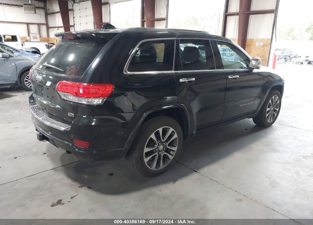 2018 JEEP GRAND CHEROKEE OVERLAND 4X4 VIN: 1C4RJFCG3JC272753