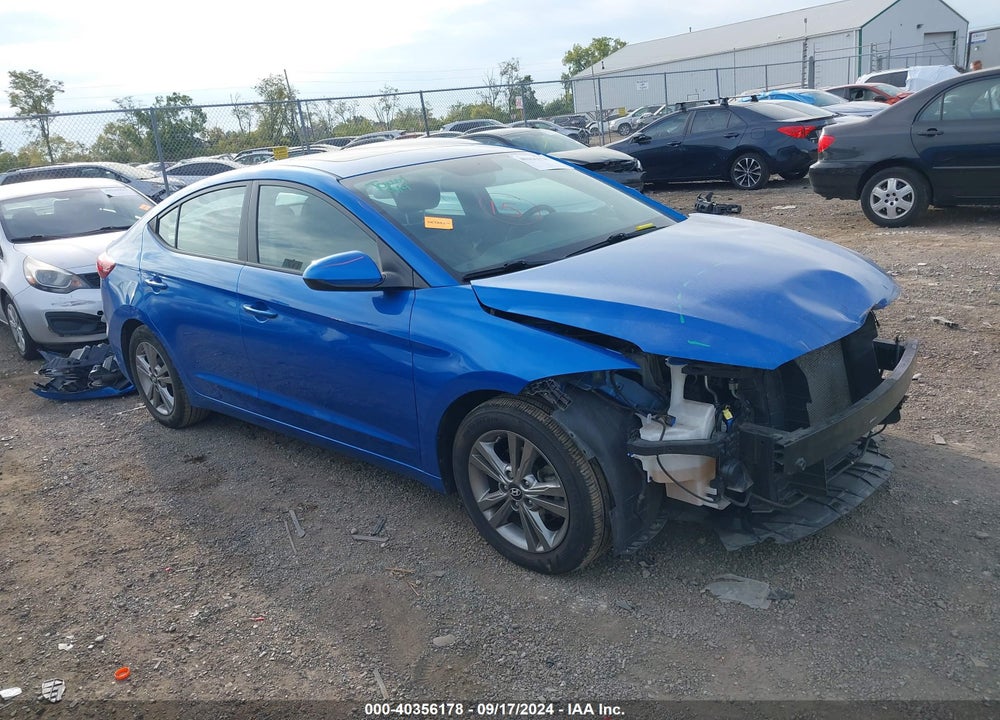 2017 HYUNDAI ELANTRA VALUE EDITION VIN: KMHD84LF6HU371603