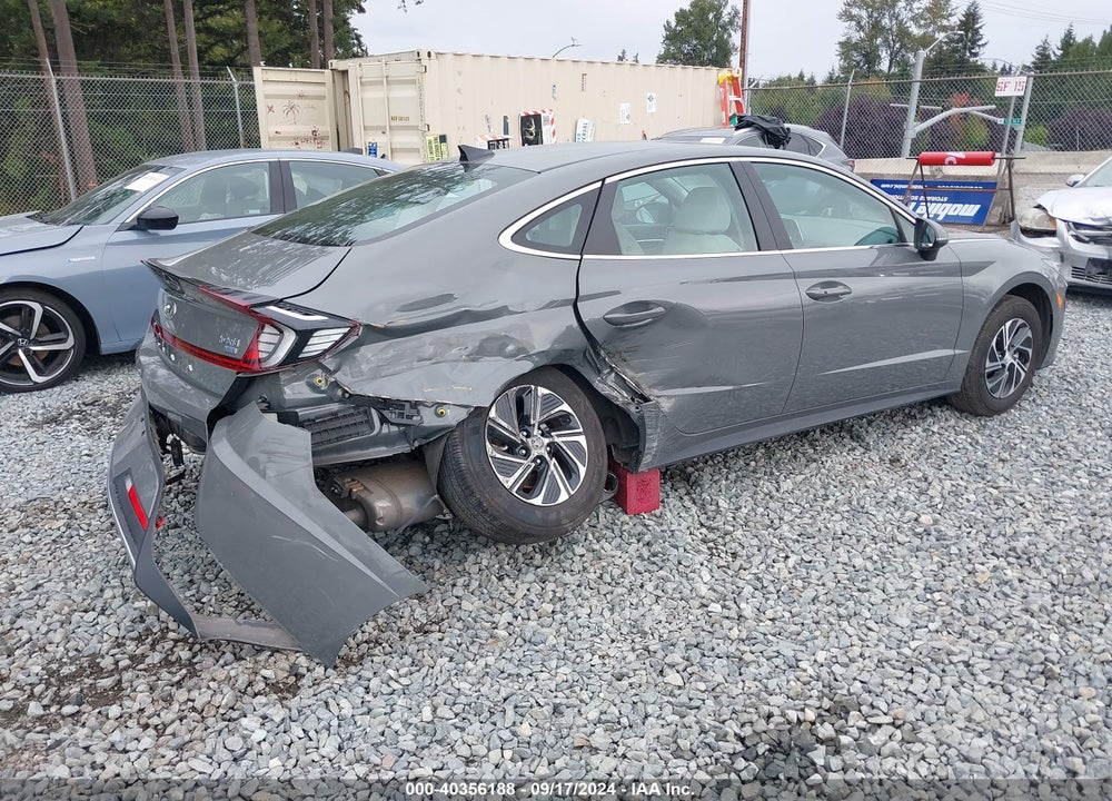 2023 HYUNDAI SONATA HYBRID BLUE VIN: KMHL24JJ7PA054479