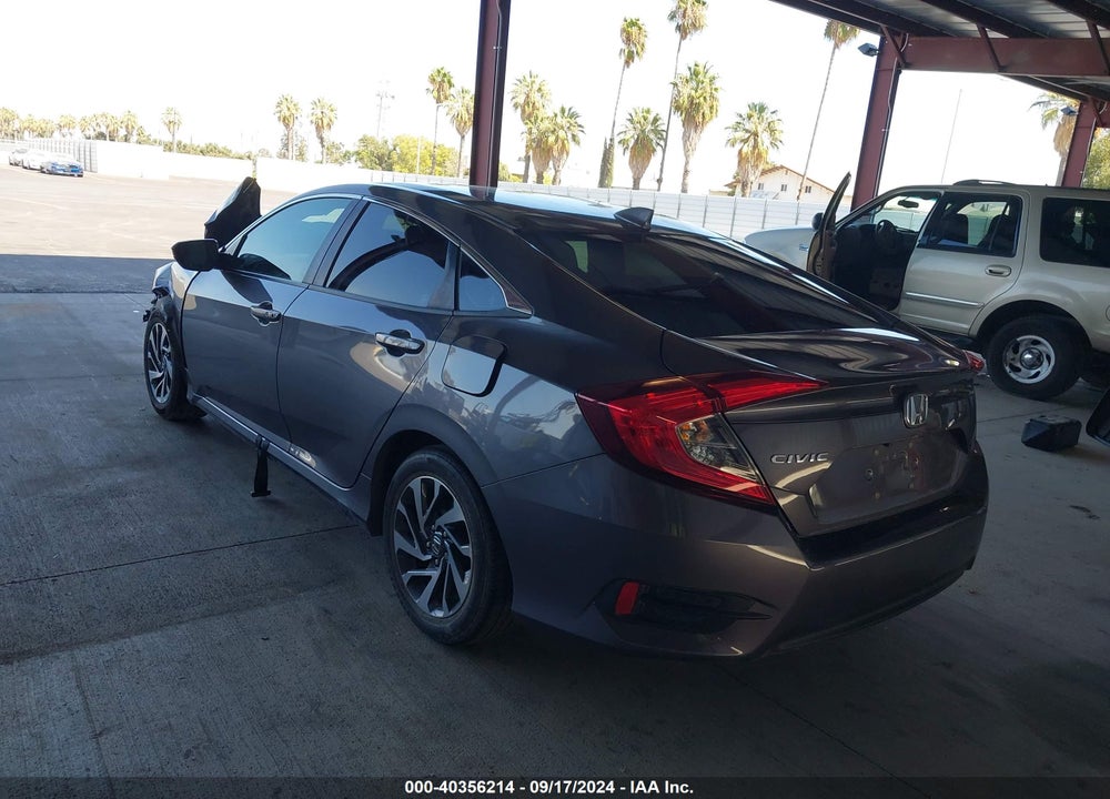 2018 HONDA CIVIC EX VIN: 2HGFC2F76JH537391