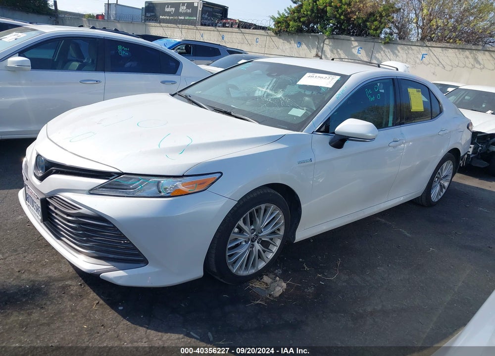 2020 TOYOTA CAMRY XLE HYBRID VIN: 4T1F31AK0LU542473