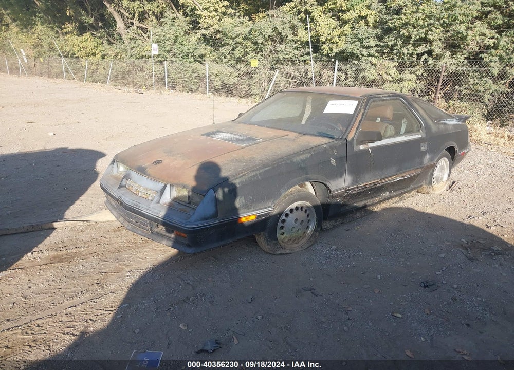 1984 DODGE DAYTONA TURBO VIN: 1B3BA64E2EG244070