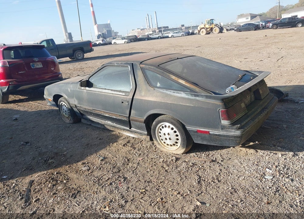 1984 DODGE DAYTONA TURBO VIN: 1B3BA64E2EG244070