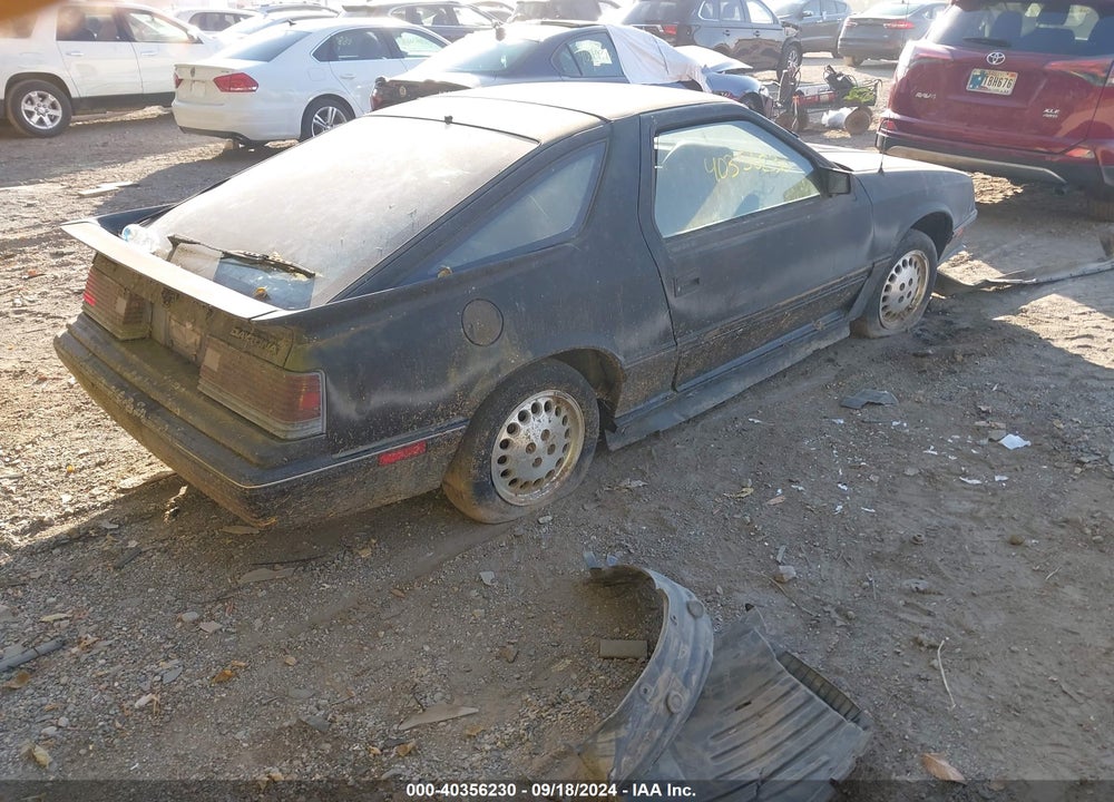 1984 DODGE DAYTONA TURBO VIN: 1B3BA64E2EG244070