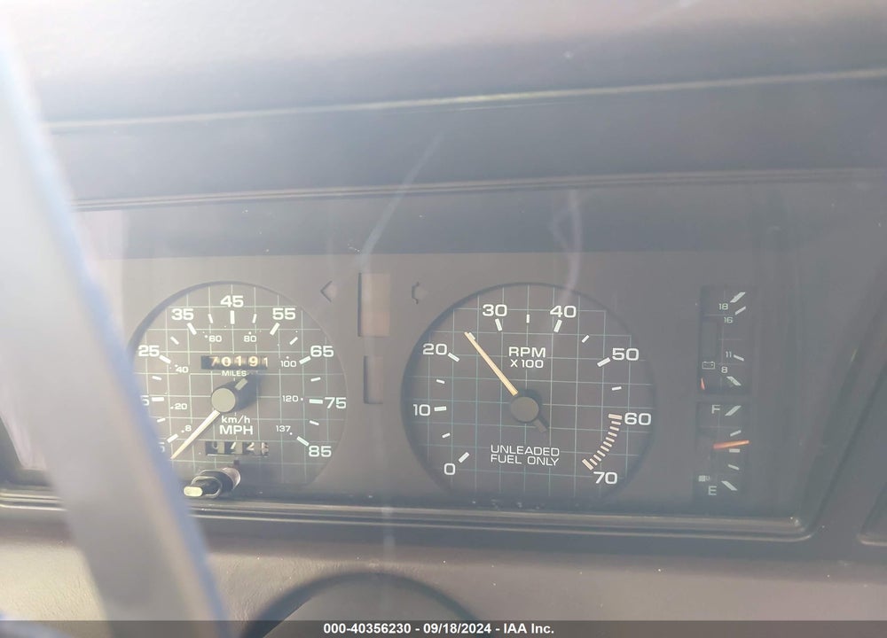 1984 DODGE DAYTONA TURBO VIN: 1B3BA64E2EG244070