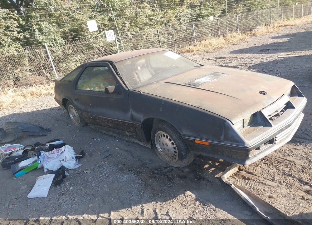 1984 DODGE DAYTONA TURBO VIN: 1B3BA64E2EG244070