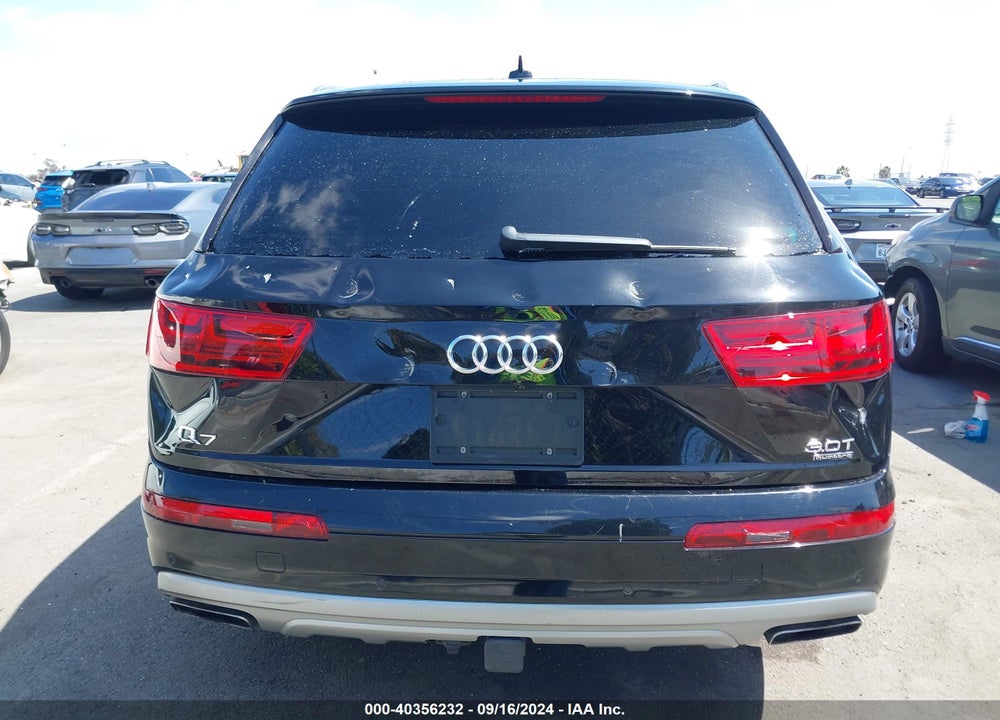 2017 AUDI Q7 3.0T PREMIUM VIN: WA1LAAF77HD058755