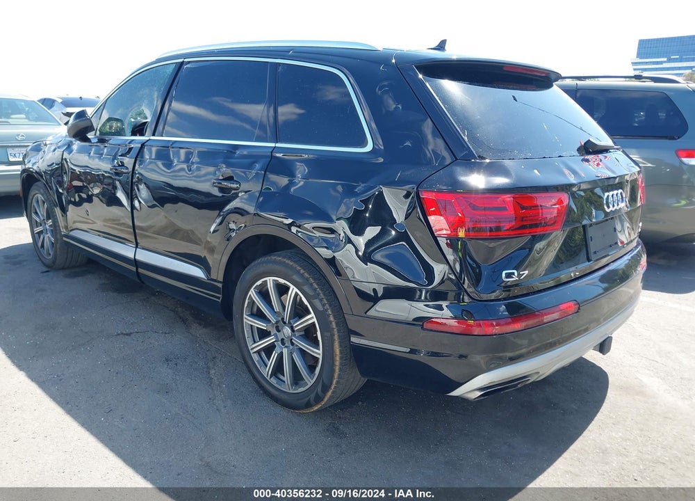 2017 AUDI Q7 3.0T PREMIUM VIN: WA1LAAF77HD058755